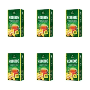 ASTRA ROOIBOS z cytryną i imbirem 20 torebek ekspresowa X6