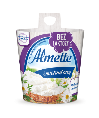 Almette śmietankowy bez laktozy Hochland 150 g Almette śmietankowy bez laktozy Hochland 150g