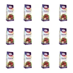 Malwa Herbatka owocowa aromatyzowana susz z żurawiną 80g X12