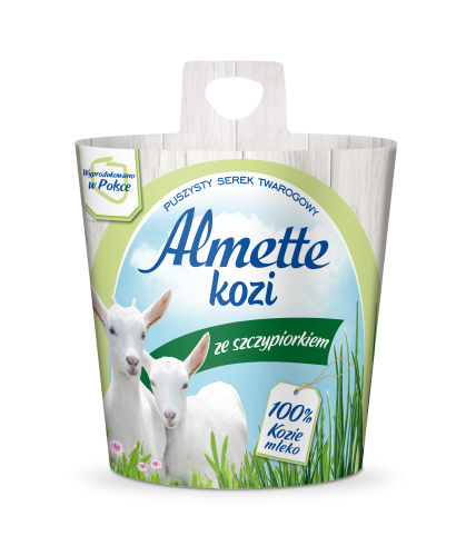 Serek Almette kozi ze szczypiorkiem 135g