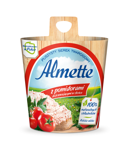 Serek Almette z pomidorami dojrzewającymi w słońcu 150 g Serek Almette z pomidorami dojrzewającymi w słońcu 150g