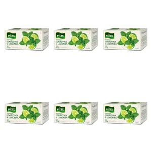 Vitax Inspiracje Pokrzywa & Limonka 20s X6