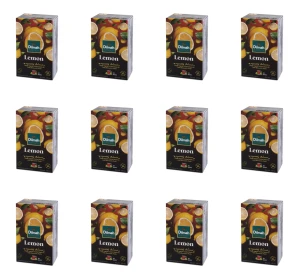 Dilmah Lemon Flavoured Black Tea 20x1,5 g X12