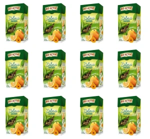 Big-Active - Herbata zielona z pomarańczą 100g X12