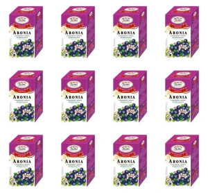 Malwa Herbata owocowa aromatyzowana aronia 20x2g X12