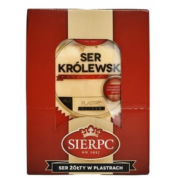 Ser królewski plastry 135 g Okregowa_Spoldzielnia_Mleczarska_w_Sierpcu_BAG_ser_krolewski_plastry_135g_32111197_0_350_350.jpg