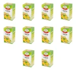 Malwa Sunny Garden Herbatka ziołowo-owocowa Imbir&cytryna 20 torebek 40 g (20x2 g) X10