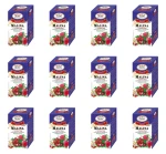 Malwa Herbata owocowa aromatyzowana malina z żurawiną 20x2g X12