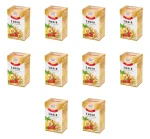 Malwa Sunny Garden Herbatka ziołowo-owocowa Imbir z pigwą i truskawką 20 torebek 40 g (20x2 g) X10