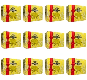 Adalbert's Herbata czarna GOLDEN Premium w saszetkach (80x2g) 160g & Herbata czarna Earl Grey Golden Premium w saszetkach (10x2g) 20g X12