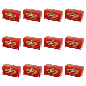 Twinings Herbata Czarna English Breakfast (25 saszetek) X12