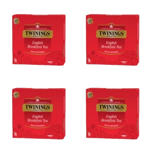 Twinings Herbata Czarna English Breakfast (100 saszetek) X4