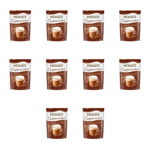 Mokate Cappuccino z belgijską czekoladą 110g X10