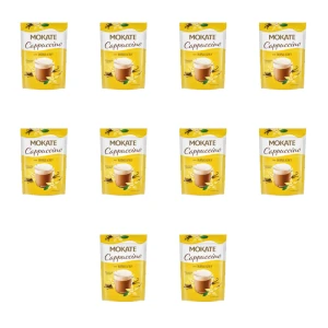 Mokate Cappuccino o smaku Waniliowym 110g X10