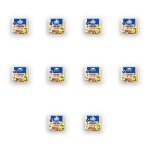 Hochland ze śmietanką. Ser kremowy topiony w plastrach 130 g X10