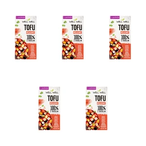 WELL WELL Tofu wędzone 180 g X5
