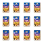 Hochland Gouda wędzona ser żółty w plastrach. Ser podpuszczkowy dojrzewający 135 g X12