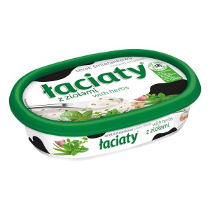 Serek śmietankowy z ziołami Łaciaty 135 g