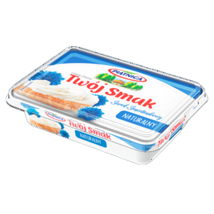 Serek Twój Smak Piątnica 135 g Serek Twój Smak naturalny Piątnica 135g