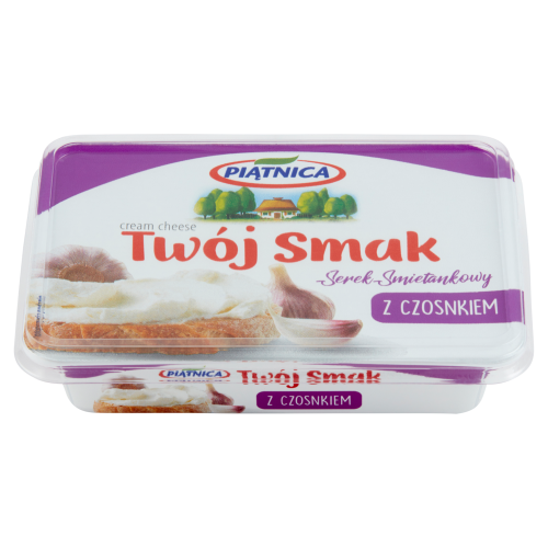 Serek Twój Smak z czosnkiem Piątnica 135 g 5900531000539_T5.jpg