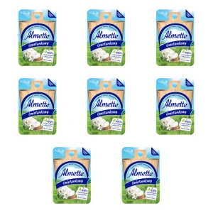 Almette Mini Puszysty serek twarogowy śmietankowy 120 g X8