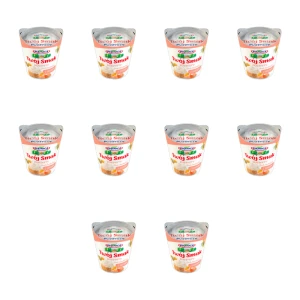 Serek Twój Smak Puszysty z łososiem Piątnica 150g X10