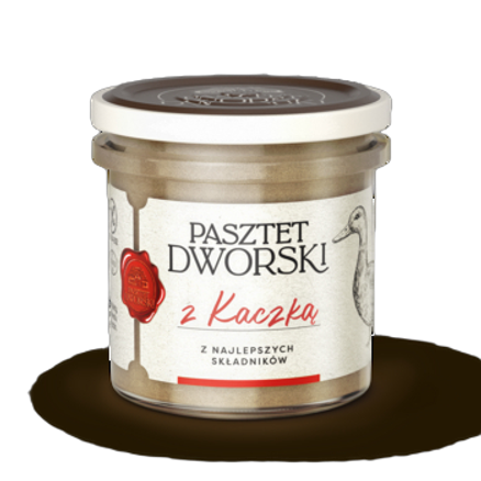 Pasztet dworski z kaczką Profi 130 g Pasztet dworski z kaczką Profi 130g