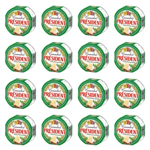 President Camembert Zioła Prowansalskie 120 g X16