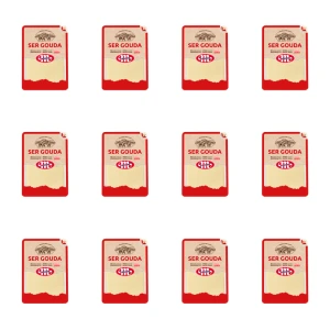 Mlekovita Ser Gouda plastry 150g X12