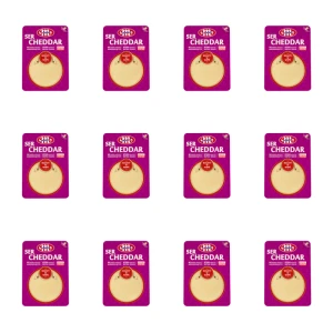 Mlekovita Ser Cheddar plastry 150g X12