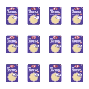 Mlekovita Ser Gouda bez laktozy plastry 150g X12