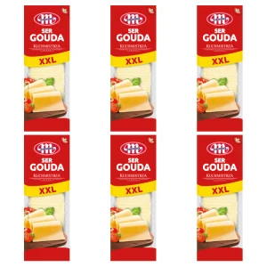 Mlekovita Ser Gouda plastry 1kg X6