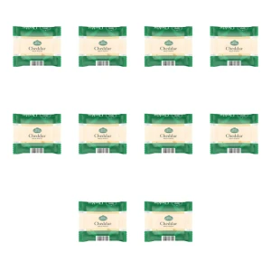 Ser Cheddar Mild White Irish Farmers porcja 200g X10