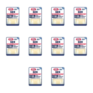 Mlekovita Ser Wysokobiałkowy SBA plastry 140g X10
