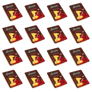 Serovia #2 ser dojrzewający typ szwajcarski tłusty, plastry 450g X16