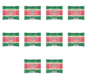 Ser Cheddar Mild Red Irish Farmers porcja 200g X10