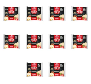 Ser topiony w plastrach protein z serem Gouda 130 g SERTOP X10