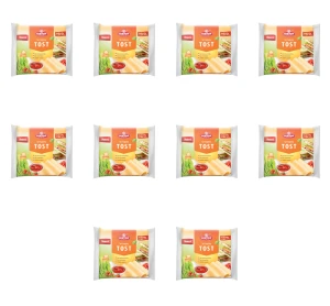 Ser topiony Tost plastry 130 g SERTOP X10