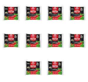 Ser topiony w plastrach protein z chili i bazylią 130 g SERTOP X10