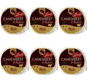 Camembert z mleka bawolego z truflą 150g X6