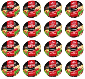 Ser topiony Gouda/ chili z bazylią PROTEIN krążek 140 g SERTOP X16