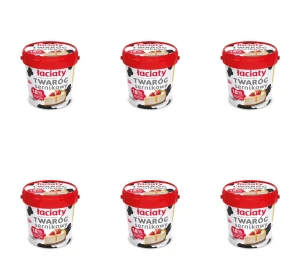 Twaróg Sernikowy ŁACIATY 18% MLEKPOL 1kg X6