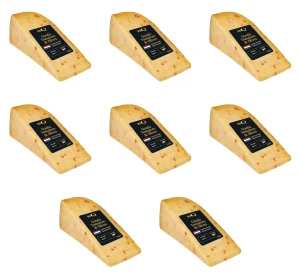 DELI Q Gouda Pomidory/Oliwki 130g X8