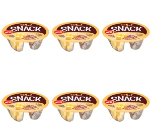 DELI Q SNACK Gouda kostki/ Mini Salami Pleśniowe 100g X6