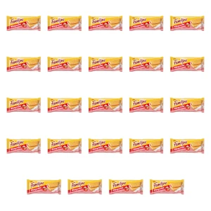 Familijne Wafle o smaku truskawkowo-śmietankowym 180 g X24