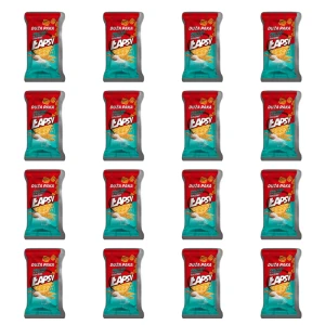 Łapsy Prażynki w kratkę solone 110g X16