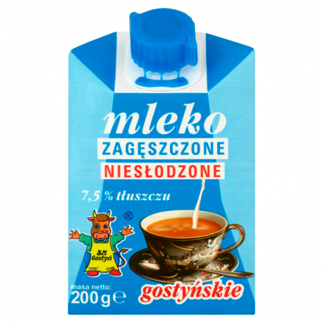 Mleko zagęszczone niesłodzone gostyńskie 7,5% tł. 200 g sm-gostyn-mleko-gostynskie-zageszczone-nieslodzone-75-200-g.jpg