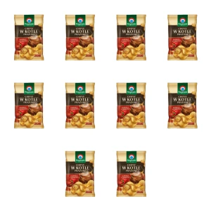 Przysnacki Chipsy w Kotle prażone papryka czerwona 125 g X10