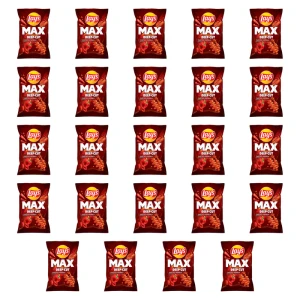 Chipsy Paprykowe Ziemniaczane Lay's Maxx Deep-Cut Twisted Paprika 120g X24