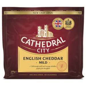 Ser cheddar Mild Cathedral City Euroser 200 g